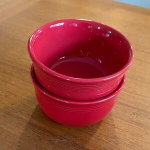 Preowned (2) Fiesta soup bowls